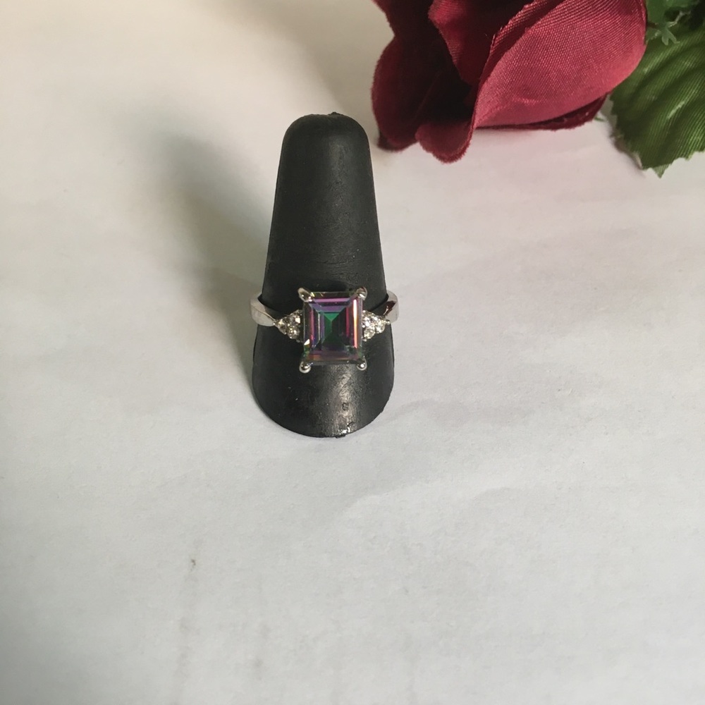 Morganite ring size 7